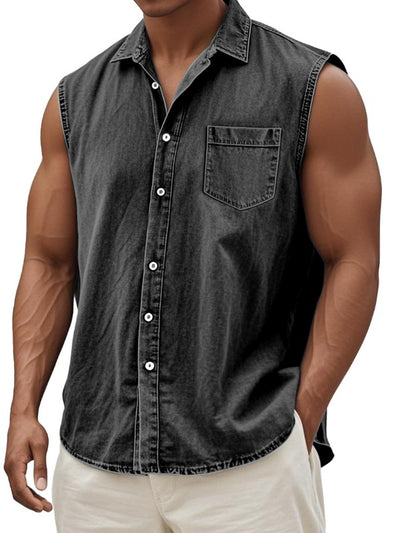 Chaleco Casual Hombre con Estampado Digital 3D - Image 14