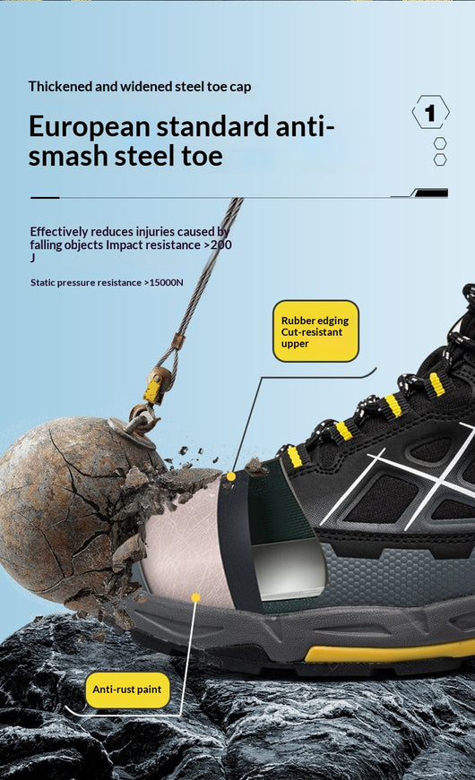 Botas de Seguridad Premium para Otoño e Invierno - Resistentes y Ligeras - Image 6
