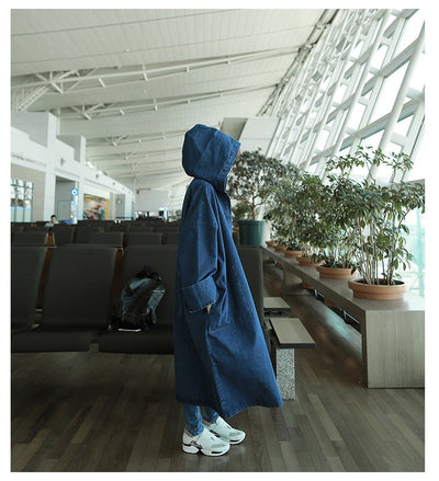 Abrigo Trench Oversize con Capucha - Image 12