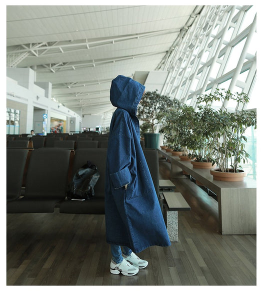 Abrigo Trench Oversize con Capucha - Image 12