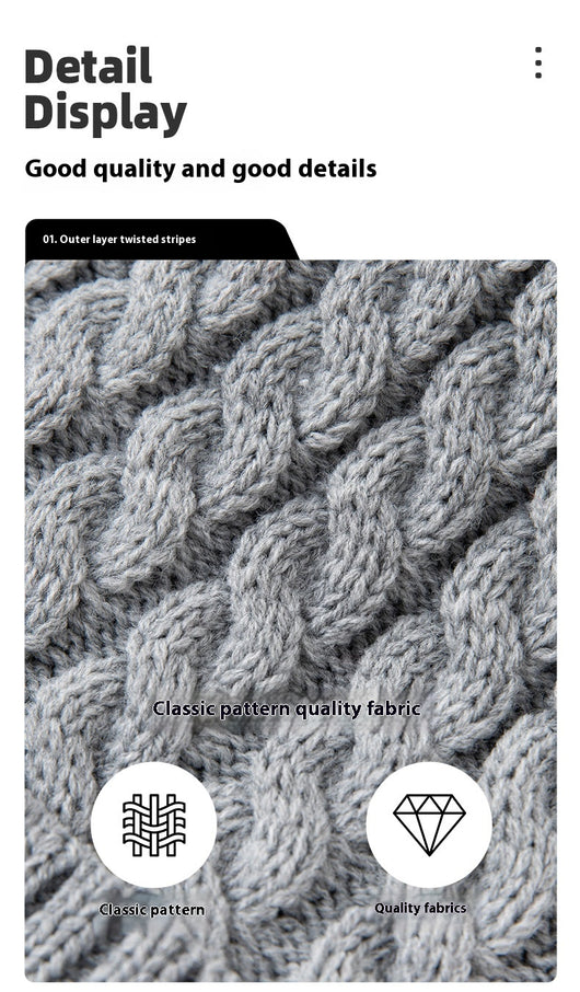 Conjunto Térmico de Invierno: Gorro, Bufanda y Guantes en Lana - Image 13