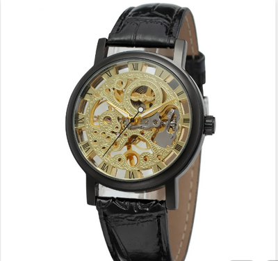 Reloj Mecánico Hombre Estilo Retro Romana con Diseño Hueco - Image 10