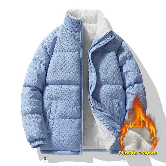 Abrigo Acolchado Yurong de Algodón Grueso - Estilo Casual Trendy
