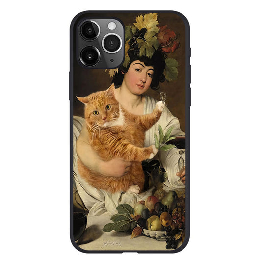 Funda para iPhone con Diseño de Gato Naranja - Arte Óleo - Image 25