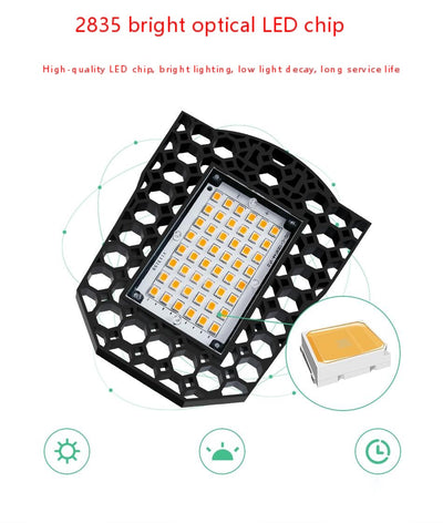 Lámpara LED de Alta Potencia para Garaje y Taller - Image 5