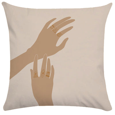 Funda de Almohada con Diseño Abstracto Femenino - Image 26