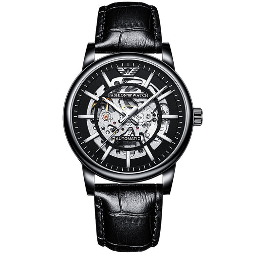 Reloj Mecánico Deportivo Impermeable con Esfera Calada y Luz Nocturna para Hombre - Image 14