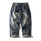 Jeans Cropped Sueltos Casuales de Tendencia
