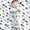 Mono Estampado Hug Life para Bebés y Niños Pequeños