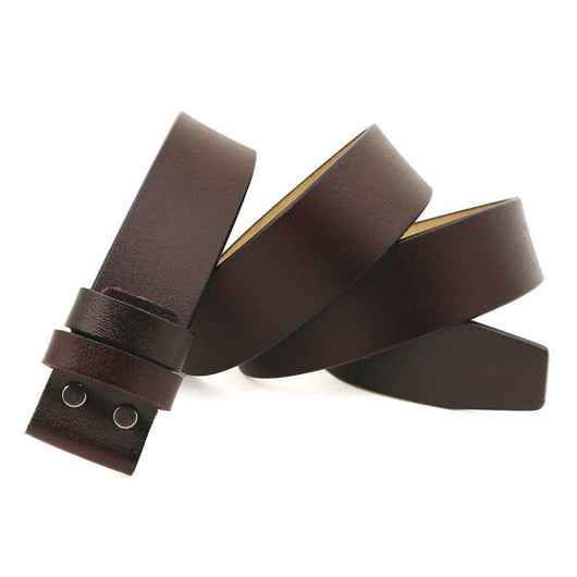 Cinturón de Cuero para Hombre 38cm sin Hebilla - Image 9