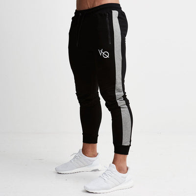 Pantalones Running Slim con Cierre de Empalme