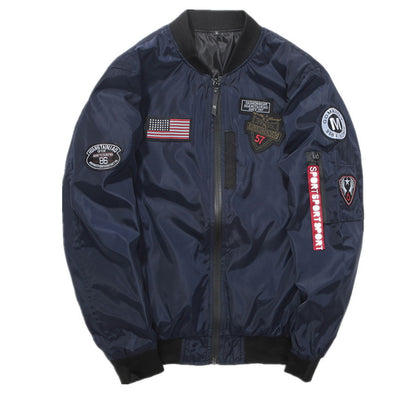 Chaqueta Air Force Deportiva Talla Grande para Hombre - Image 5