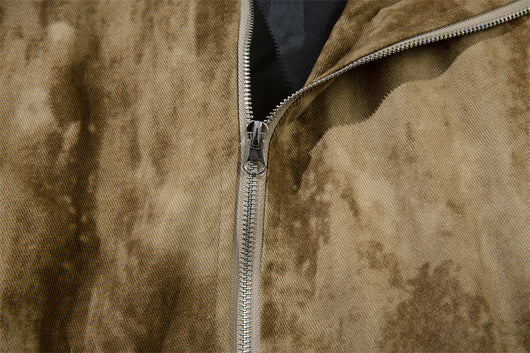 Chaqueta Suelta Oversize con Cuello Solapa y Teñido Tie-Dye - Image 19
