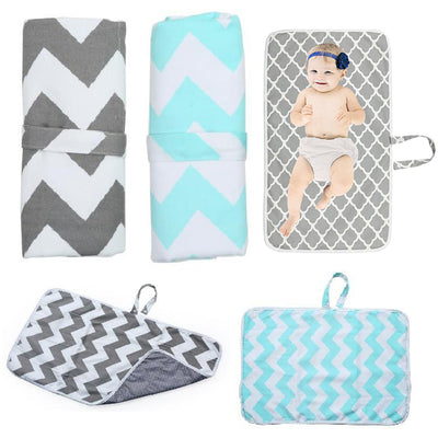 Bolsa Pañalera Plegable y Lavable
