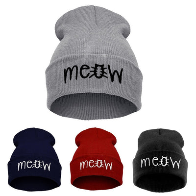 Gorro Beanie Invierno Hip Hop Unisex - Gorro de Lana Tejida Cálido