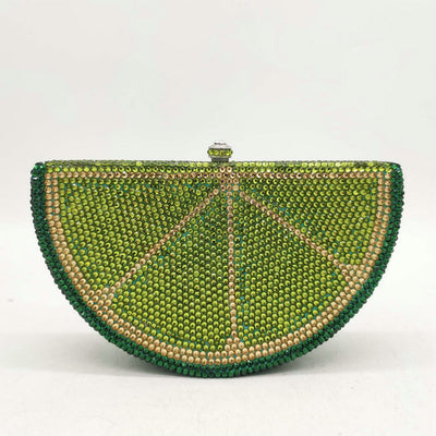 Cartera de Fiesta Diamantada con Base Plana para Mujer - Image 3