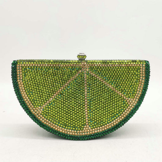Cartera de Fiesta Diamantada con Base Plana para Mujer - Image 3
