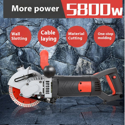 Máquina Ranuadora 160 Moldeado Único Corte de Pared Eléctrica sin Polvo - Image 2