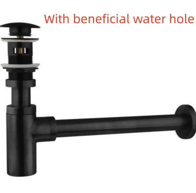 Grifo de Lavabo Empotrado Negro Mate - Diseño Minimalista Recesado - Image 6