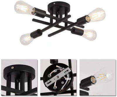 Lámpara de Techo Nórdica Moderna para Sala de Estar y Bar - Image 13