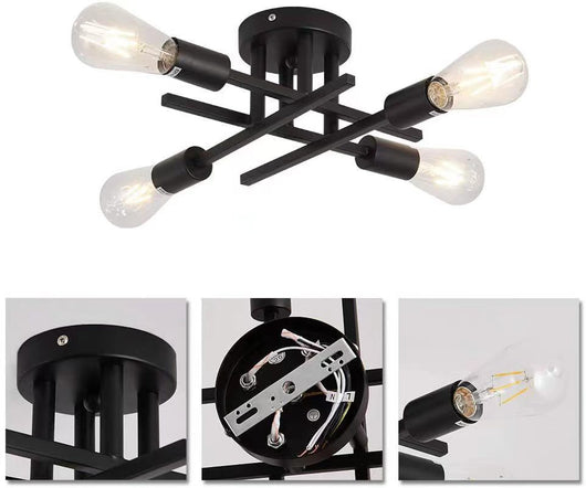 Lámpara de Techo Nórdica Moderna para Sala de Estar y Bar - Image 13