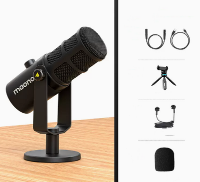Micrófono Dinámico Tianwang Core XLR Profesional para Streaming y Radio - Image 8