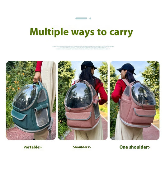 Bolsa de Transporte para Mascotas Grande con Correa - Resistente a Arañazos y Plegable - Image 23