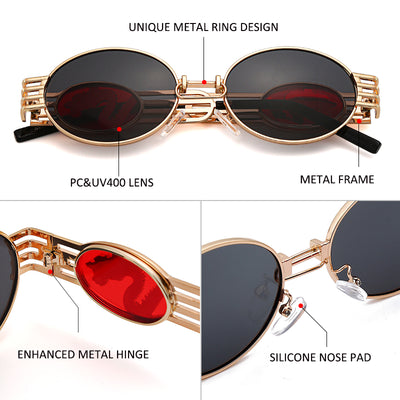 Gafas de Sol Dragon Chino con Armazón Metálico - Image 2