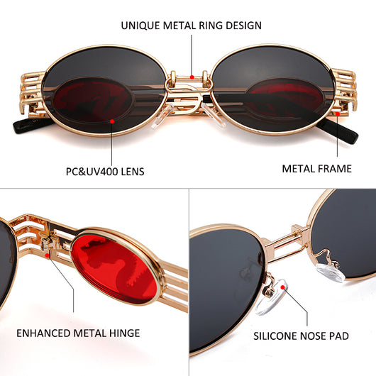 Gafas de Sol Dragon Chino con Armazón Metálico - Image 2