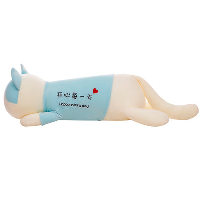 Almohada Larga Gato Adorable - Cojín Sofá Peluche Confortable - Image 4