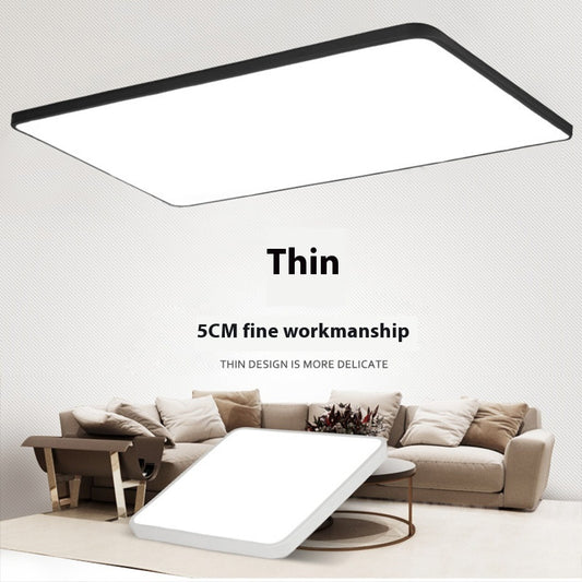 Lámpara LED Rectangular para Techo - Luz Moderna para Sala, Oficina y Comedor