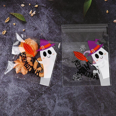 Bolsas Autoadhesivas para Snacks con Diseños de Halloween - Image 6