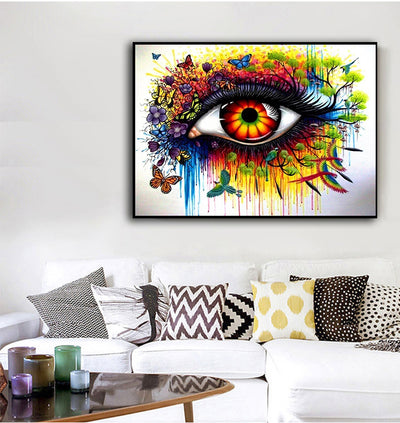 Cuadro Decorativo Fantasy Eye 70x50 cm - Arte Mural Moderno - Image 8