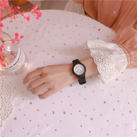 Reloj de Colores Pastel Estilo Kawaii Japonés - Image 12