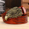 Brown bronze buckle