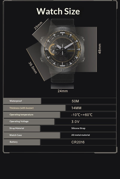 Reloj Deportivo Multifuncional con Movimiento de Cuarzo - Image 6