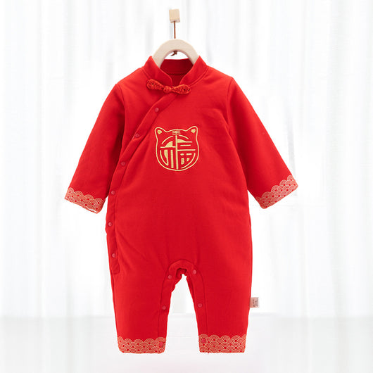 Pijama Enterizo Cálido de Algodón para Bebé Recién Nacido - Image 26