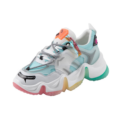 Zapatos Plataforma Arcoíris de Gelatina para Mujer - Image 10