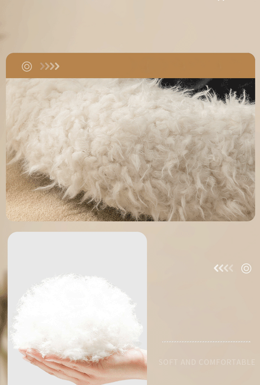 Cama Redonda Térmica para Gatos - Lana Cálida Invierno - Image 7