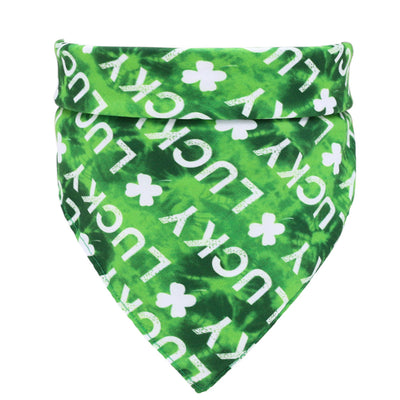 Pañuelo para Mascota de Algodón Puro Verde - Image 9