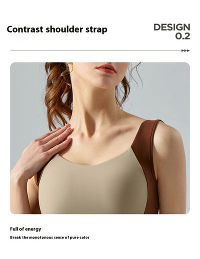 Sostén Deportivo Invisible Ajuste Medio con Tela Elástica Slim Fit - Image 10