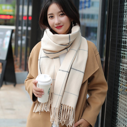 Chal de Invierno Tipo Cachemira para Mujer - Versátil y Abrigador - Image 15
