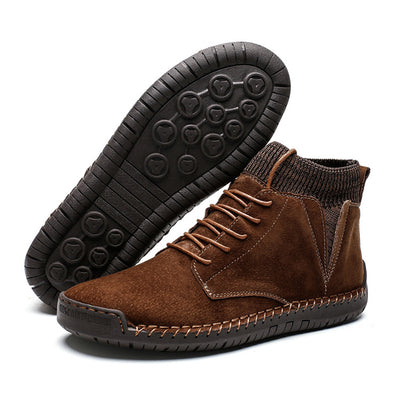 Botas Martin para Hombre Invierno con Forro de Algodón - Caña Media para Nieve - Image 3
