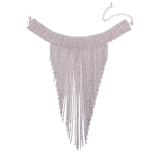 Collar Largo con Borlas Elegante - Image 3