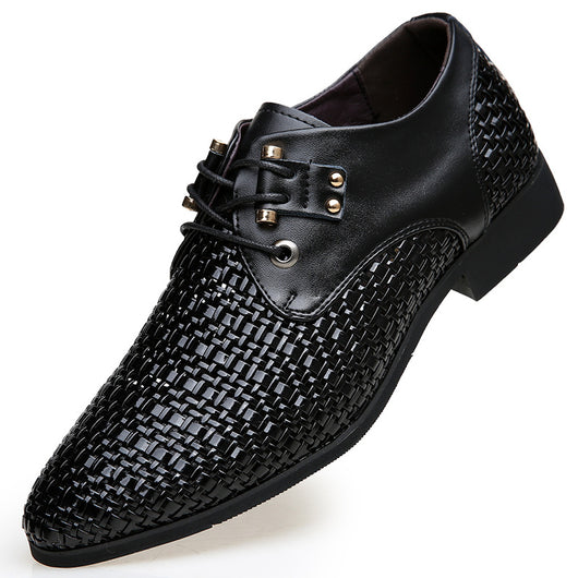 Zapatos de Cuero para Hombre con Diseño Calado - Image 3