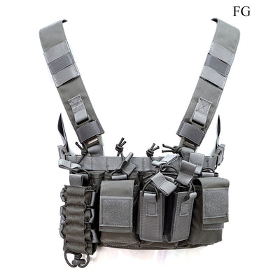 Chaleco Táctico Camuflaje con Banda Abdominal Reforzada - Image 10