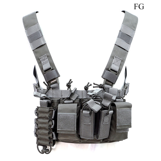 Chaleco Táctico Camuflaje con Banda Abdominal Reforzada - Image 10