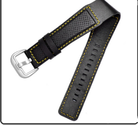Correa de Reloj de Cuero Genuino Impermeable para Hombre - Image 6