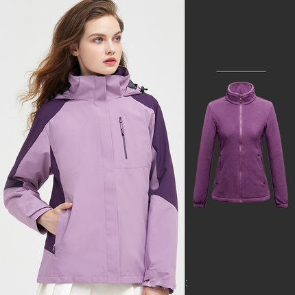 Chaqueta 3 en 1 Impermeable Desmontable para Hombre y Mujer - Image 10