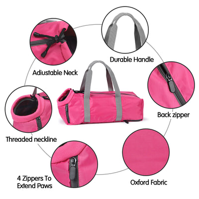 Bolsa de Transporte para Gatos Reforzada Anti Arañazos y Mordidas - Image 16